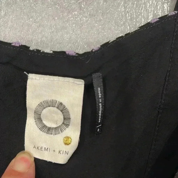 [US0]  Anthropologie Akemi + Kin Boho Geo-Embroidered Column Dress - Picture 5 of 12